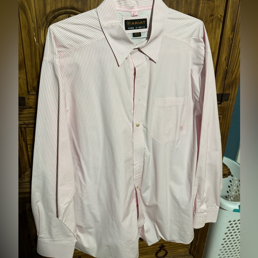 Ariat pro series  pink long sleeve